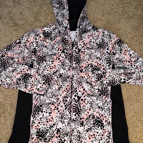 Source Unknown Gray Patterned Jacket - Picture 1 of 5